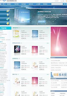软件公司网站设计图片