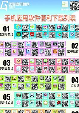 手機應用軟件展架圖片