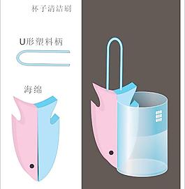 杯子清潔刷圖片