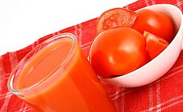 新鮮番茄汁圖片