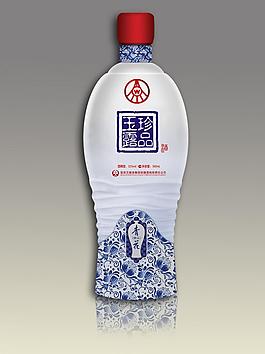 五糧液珍品玉露青花妙品圖片