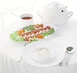 餐具 食物模型圖片