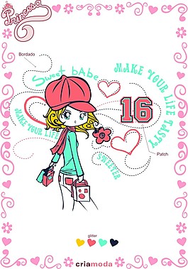 時(shí)尚萌少女