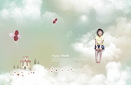 卡通兒童