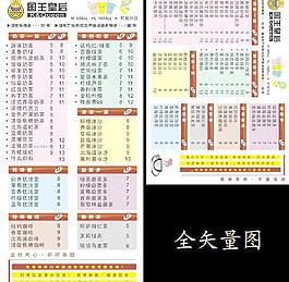 奶茶店价目表图片