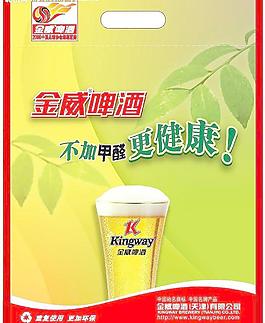金威啤酒環保購物袋圖片