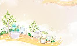 浪漫自然風景圖片