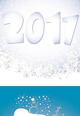 2011新年圣誕矢量素材