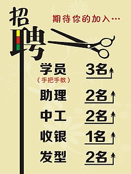 招聘海報下載