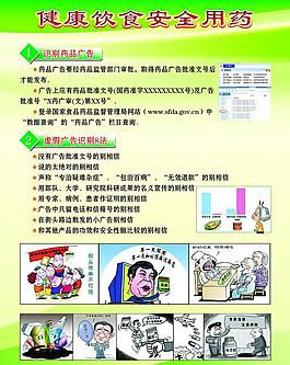 健康饮食安全用药图片