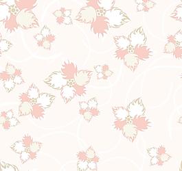 經典花草花紋底紋圖片