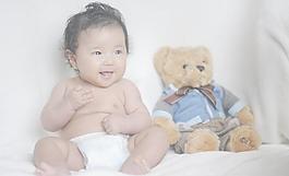 婴儿100天照图片