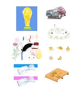 生活用品矢量圖圖片