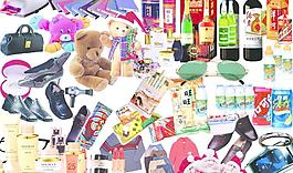 百貨商品分層圖圖片