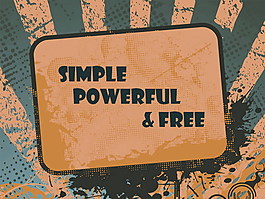 涂鴉PPT背景圖片