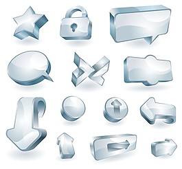 3D矢量圖標(biāo)