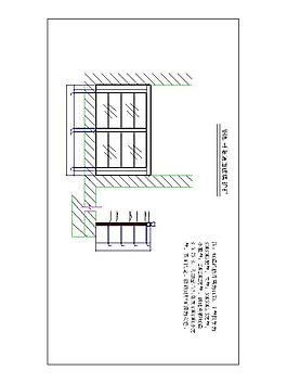 鋼制開敞通道玻璃護欄CAD