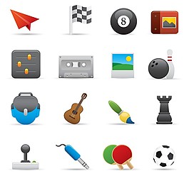 生活圖標(biāo)矢量圖