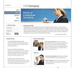 干凈清爽的企業(yè)網(wǎng)站