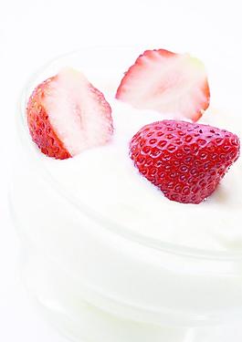 草莓牛奶圖片