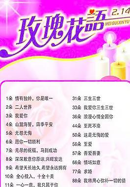 玫瑰花語語錄圖片
