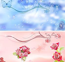 玫瑰花背景圖片