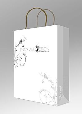 手提袋 (展開圖)圖片