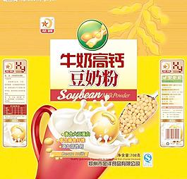 牛奶高鈣豆奶粉圖片