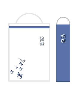 手提袋 藍色 素雅圖片