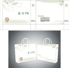 桃花玉手提袋圖片