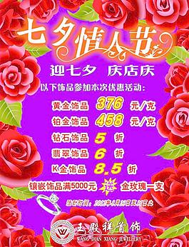 七夕情人節玫瑰圖片