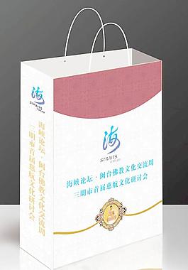 佛教交流會手提袋 (平面圖)圖片