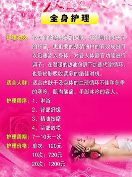 全身護理圖片