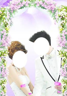 結婚展架圖片