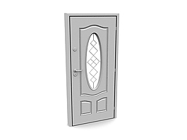 3d室內(nèi)玻璃門