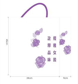女装服装袋图片