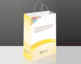 喜慶手提袋設計 (展開圖)圖片