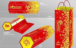 花博會漂亮包裝盒設計圖片
