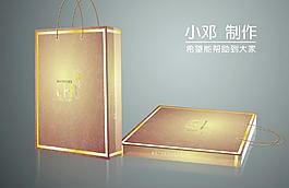 穩(wěn)重手提袋設(shè)計(jì) (平面圖)圖片