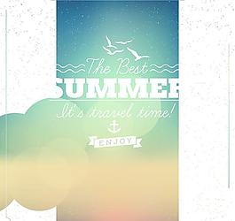 夏日海報圖片