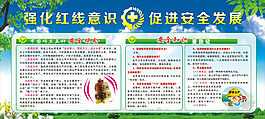 安全质量宣传栏展板08
