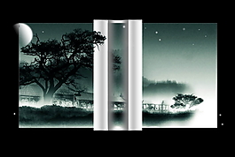 卷軸藝術(shù)PPT模板