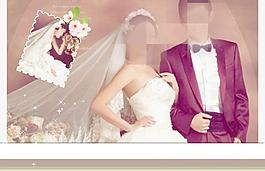婚紗攝影模板圖片
