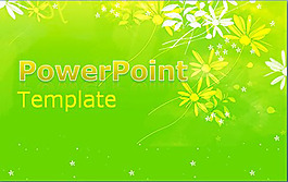 綠色植物PPT模板