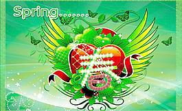 春天海報圖片