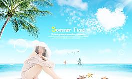 夏天清涼美女圖片