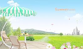 遮陽(yáng)傘 夏天圖片