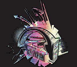 潮流箭頭矢量矢量素材圖片