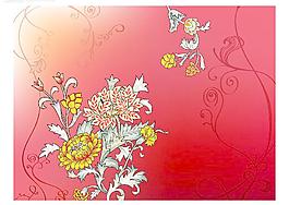 時(shí)尚花紋圖片