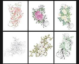 手绘鲜花图片